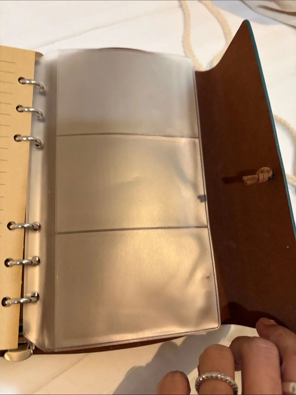 Teal Embossed Butterfly Journal